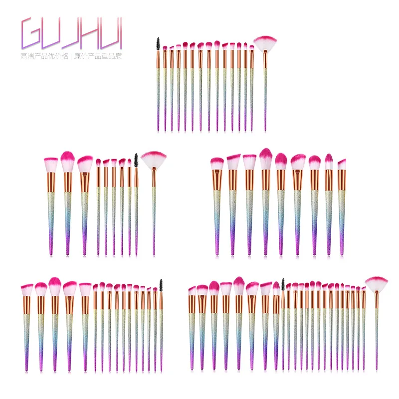 

Makeup brush Set 12pcs makeup brushes tools Powder Foundation Blush Blending Eye shadow Lip Cosmetic Beauty Make Up Brush pincel