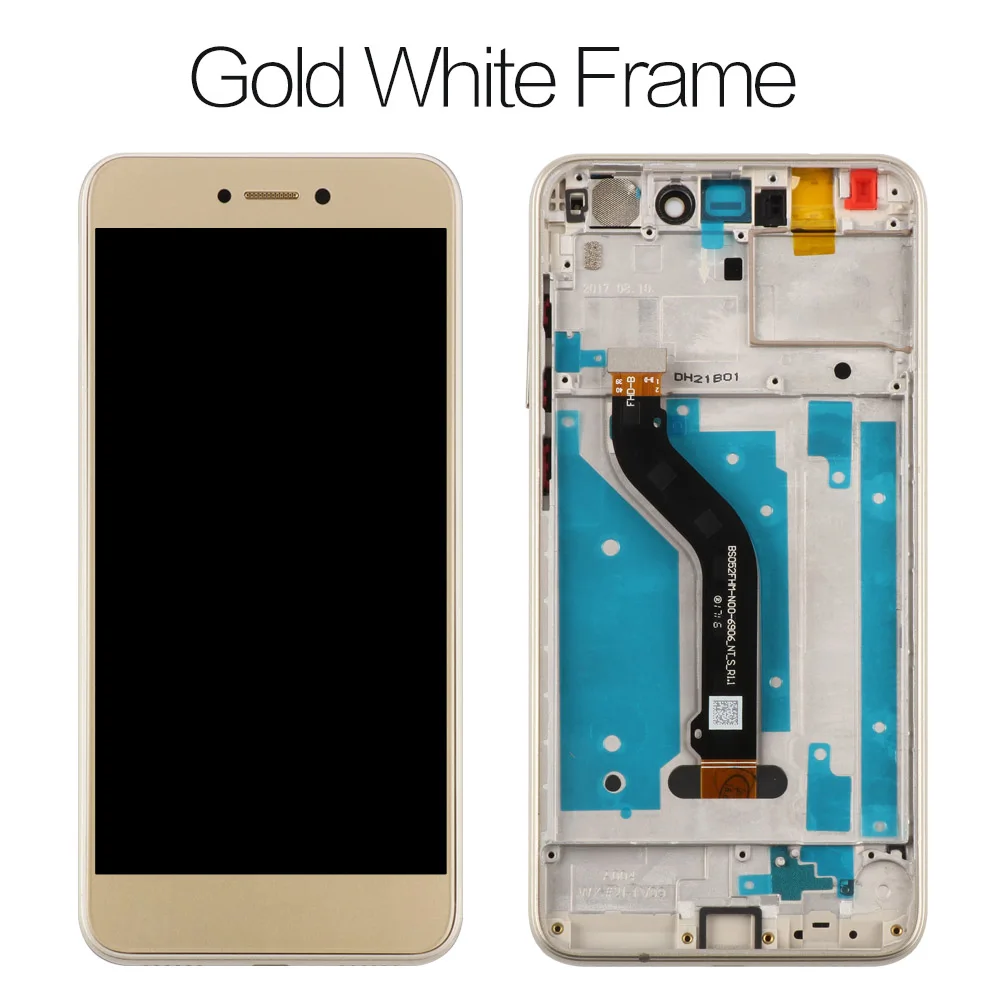 Gold with Frame 5," для HUAWEI P9 Lite дисплей ЖК сенсорный экран с рамкой для HUAWEI P9 Lite PRA-LX1 ЖК Nova Lite GR3 - Цвет: Gold with Frame