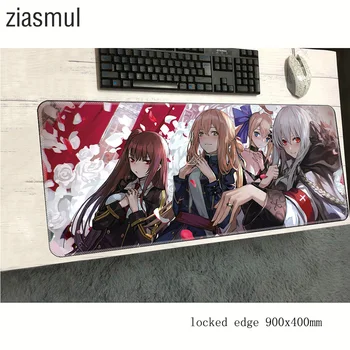 

Girls Frontline mouse pad 900x400x2mm mats Beautiful Computer mouse mat gaming accessories Birthday mousepad keyboard pc gamer