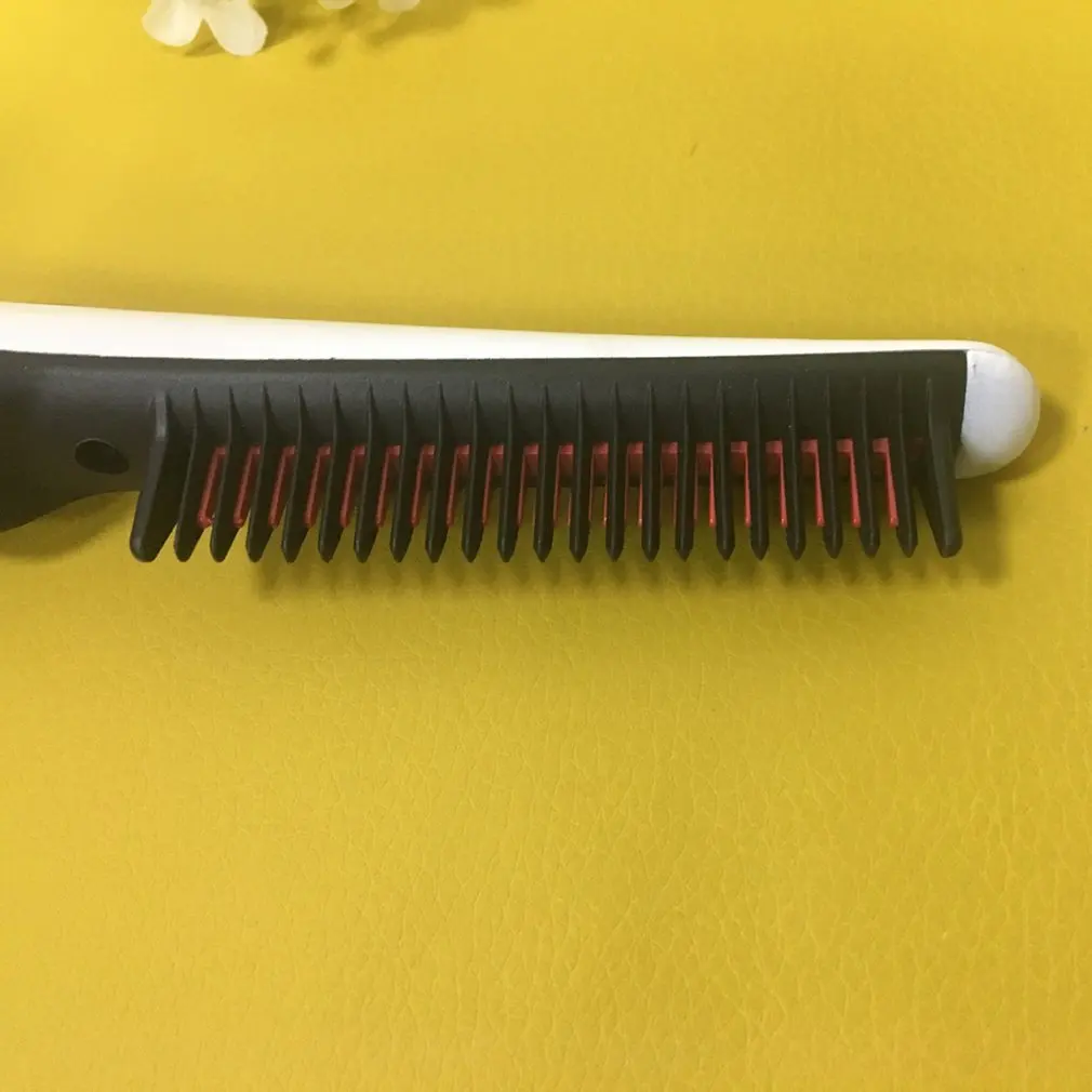 Men's Hair Beard Styling Comb Electric Hair Curler Beard Comb Multi-functional Straight Hair Comb