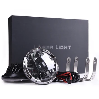 

2PCS 7 Inch Round 13000LM IP68 Car Sealed Beam Spot Laser Headlight Driving Light for Offroad 4x4
