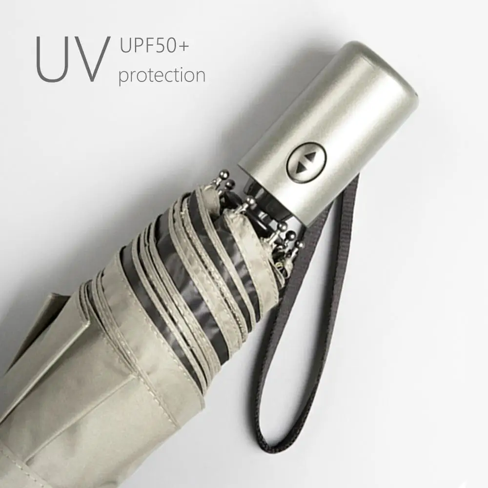 

Parachase Automatic Umbrella Women Men Ultra-light UV Protection Sun Umbrellas Windproof 7K Parasol Travel Golf Umbrella UPF50+