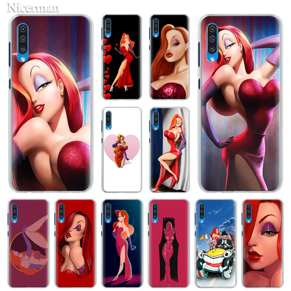 Джессики Рэббит пикантные чехол для samsung Galaxy A10e A10 A10s A20 A20e A30s A40 A50 A50s A60 A70 A80 защитный чехол для телефона чехол
