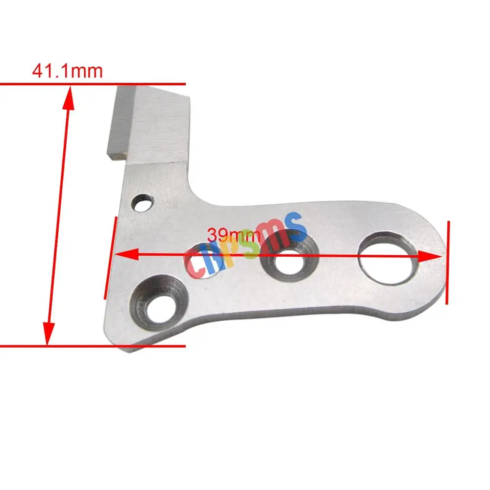 1 шт.# H004254 нижний нож Подходит Для Elna 905DCX, 925DCX, 945, PRO4, PRO4DE, PRO5DC, PRO5DE