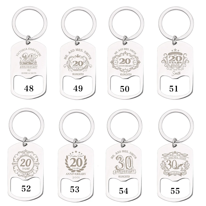 Personalized Bottle Opener Customized Calendar Name Date Beer Bottle Opene Keychain/Key Ring Party Wedding Favor Gifts Souvenirs 21 H7fa61cf25a7f47bca35d3f7ed220c0b9a