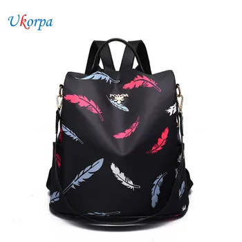 

Anti-theft Women's Backpack Mochila Feminina Fashion Printing Woman Backpacks Multifunction Travel Large Capacity Female Bagpack