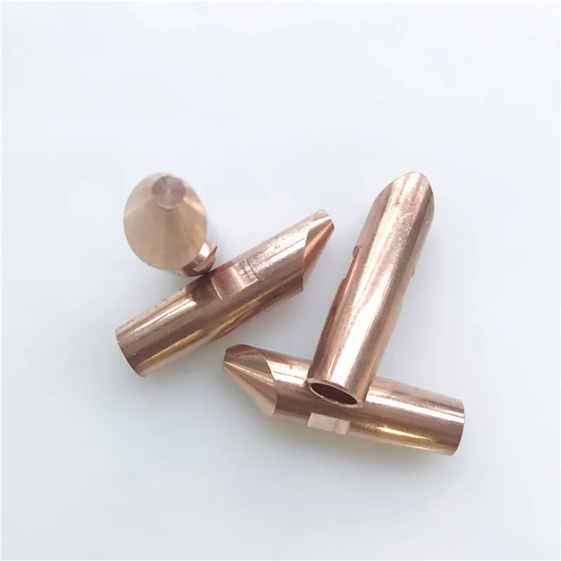 

Spot Welder Electrode Tip Spot Welding Head Alumina Copper 16*60 Chrome Zirconium Copper Electrode Tip Electrode Cup