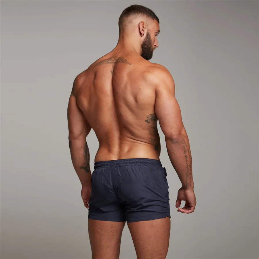 Bodybuilding Shorts Men Gym Fitness Short Pants Summer Casual Thin Cool Bermuda Male Quick dry Beach Shorts Breechcloth Bottoms