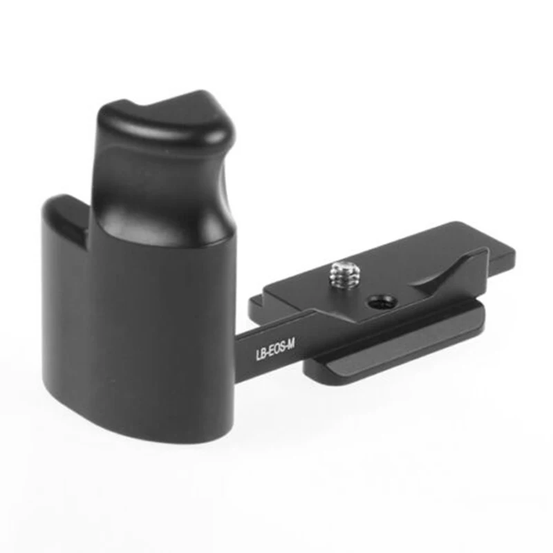 L-Shaped Quick Release Plate Bracket Hand Grip 1/4 Srew Hole for Canon EOS-M ILC Camera