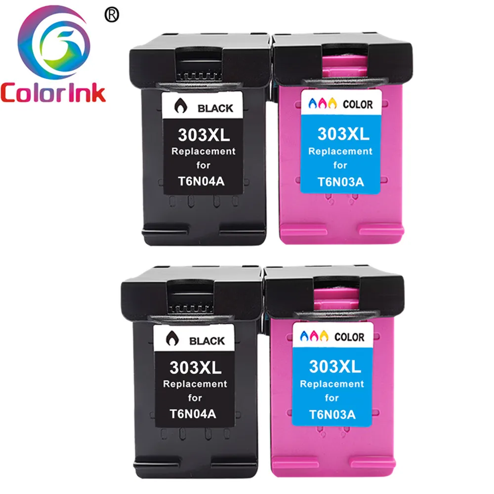 Заправляемый картридж для принтера HP 303 XL ENVY PHOTO 6020 6030 7130 7134 7830|Чернильные