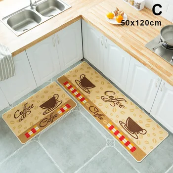 

Non-Slip Soft Kitchen Mat Bath Rug Doormat Water absorption Bathroom Carpet YU-Home
