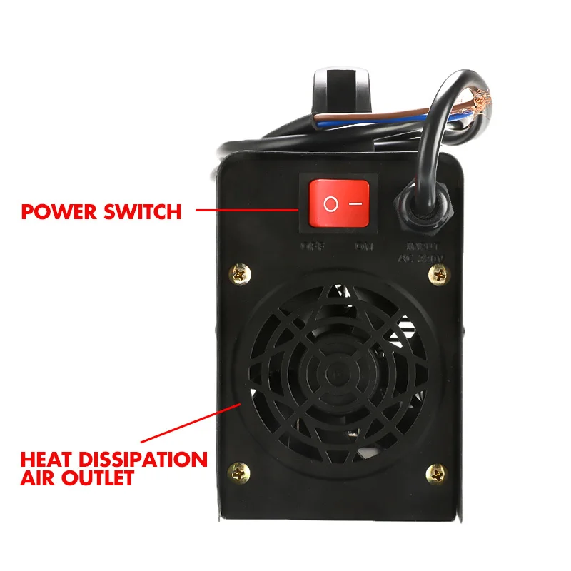 Регулируемый 20A-225A 4200 Вт 220 В ручной IGBT инвертор дуговой сварочный аппарат цифровой дисплей мини портативный сварочный инструмент
