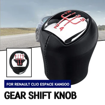

For Renault Clio Espace Kangoo Laguna Megane Twingo for Dacia Logan Car 5 Speed Gear Shift Knob Manual Gear Lever Shifter Gaitor