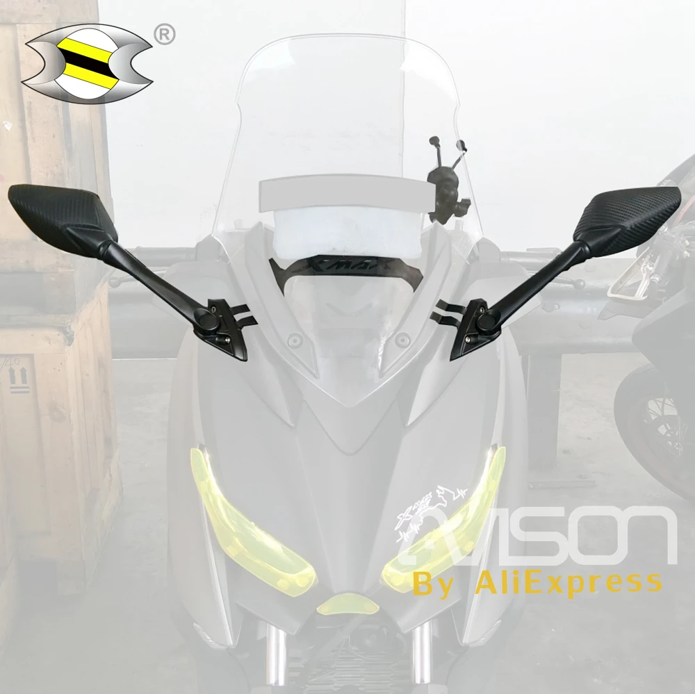For XMAX300 X-MAX 250 300 Motorcycle Modified Front Stand Holder Smartphone Mobile Phone Bracket GPS Plate Modified Mirror