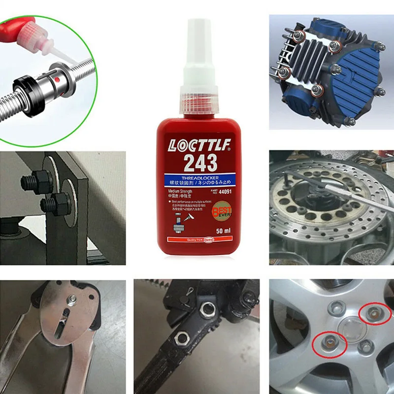 

1 Pcs 243 Medium Strength Threadlocker Anaerobic Adhesive Glue SER88