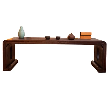 

Table tatami tea table floating window table Japanese Guoxue table windowsill small table simple antique tea