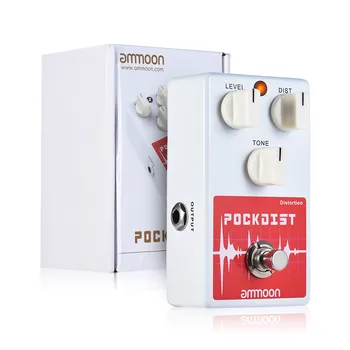 

POCKDIST Classic Distortion Guitar Effect Pedal Full Metal Shell True Bypass