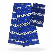 Модальная эластичная атласная шелковая ткань Африканская мягкая восковая ткань с принтом 2 ярда шифон 4 ярда audel modell ИМИТИРОВАННАЯ Анкара ткань 101414