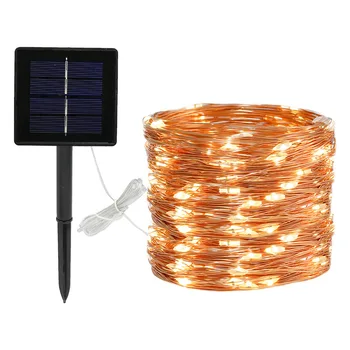 

Solar String Light Copper Wire Light String Outdoor Waterproof Decorative Light Christmas Day LED Fairy Light Crossover