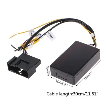 

2020 New Car Backup Camera Rearview RGB To AV Converter Adapter Box