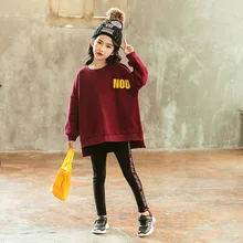 Детская одежда; леггинсы для девочек; коллекция года; сезон осень-зима; стиль; узкие брюки в Корейском стиле с надписями; бархатные брюки