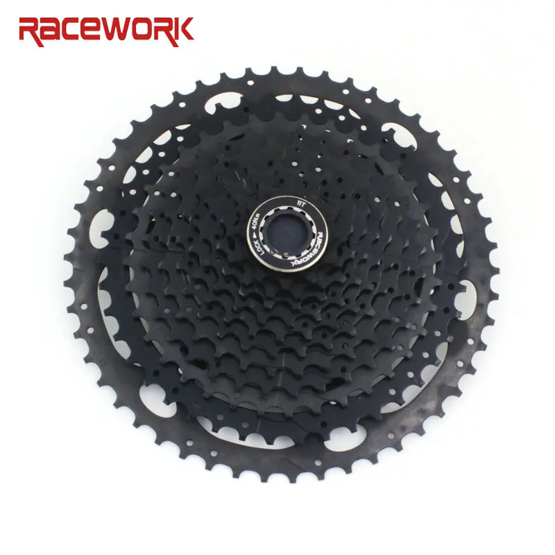 RACEWORK 11 Скорость кассета 11-50/52 т горный велосипед широкий соотношение MTB велосипеда свободный черный Кассета звездочки для SHIMANO/SRAM