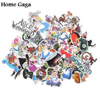 

10sets/lot Homegaga 60pcs cartoon 90s Art print home decor wall notebook luggage bicycle scrapbooking album decal sticker D1287