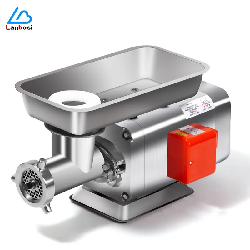 

Commercial Stainless Steel Electric High-Power Meat Grinder Household Meat Mincer