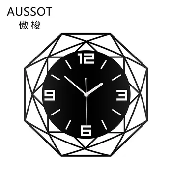 

European Wall Clock Living Room Modern Minimalist Clock Personality Creative Watches Home Decorative Quartz Clock BB50WC