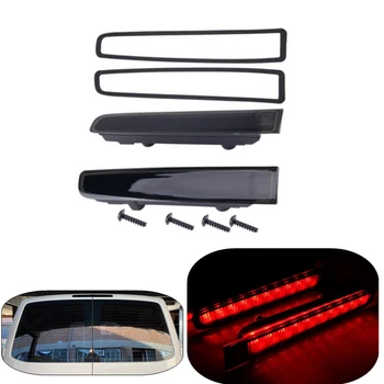 

2x Black Car Third High Brake Light Barn Door Rear Brake Light High Mount Stop Lamp For VW T5 T6 Multivan Caravelle Transporter