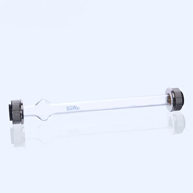 High Quality Optical Rotation Test Tube 100mm Bubble Optical Rotation Tube 20cm Funnel Instrument Sample