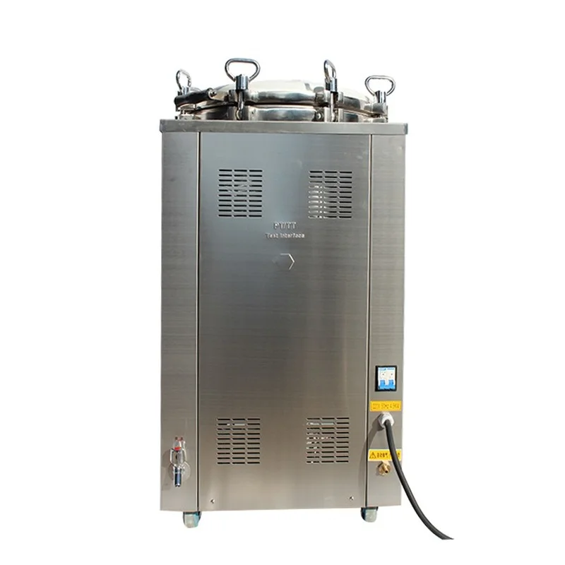 50L Vertical Pressure Steam Sterilizer LED Display Automation D3ntal Sterilization Equipment Medical Autoclave LS-50LD