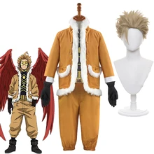 Disfraz de My Hero Academia Hawks, traje de uniforme Takami Keigo, traje de Héroe de ala, peluca Hawks, ropa de Carnaval de Halloween
