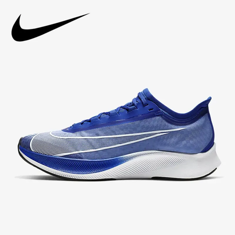 

Nike Zoom Fly 3 Men's Running Shoes Original Authentic Sports Outdoor Sneakers Cushioning and Breathable New Arrival AT8240-400