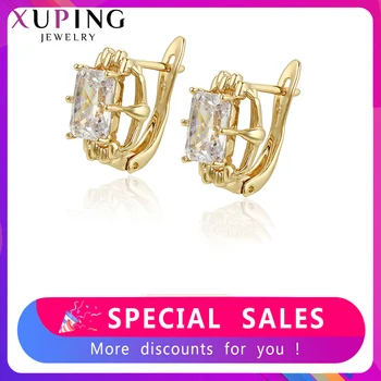 

Xuping New Arrival Exquisite Synthetic Cubic Zirconia Trendy Earrings for Women Jewelry Lovely Birthday Gifts S201.7-97956