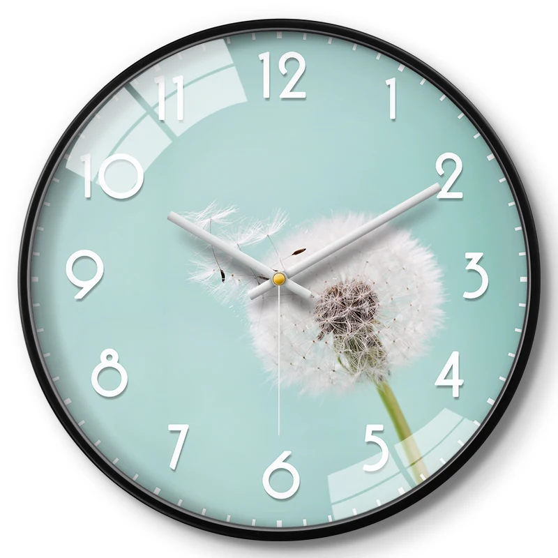 

Metal Wall Clock Kitchen Living Room Silent Nordic Modern Simplicity Creative Art Clock Wall Hanging Saat Home Decoration FZ249