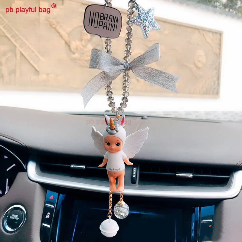 PB Playful bag Creative Cupid Angel Doll car interior pendant rearview mirror decoration supplies exquisite Festival gift HG124 |