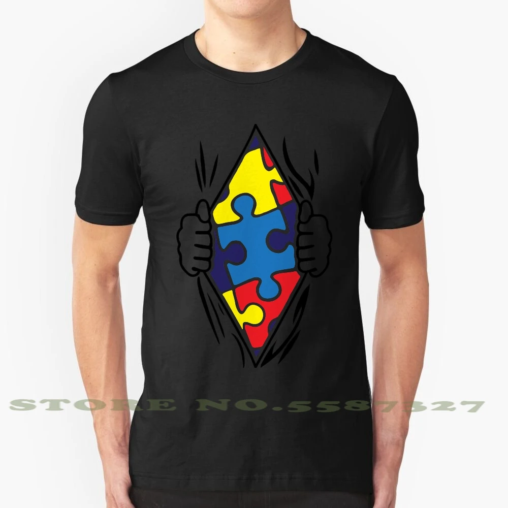 Camiseta Vintage de superhéroes para el camisetas de Aspergers, Aspergers, Aspie, concientización sobre el autismo, declaración|Camisetas| - AliExpress