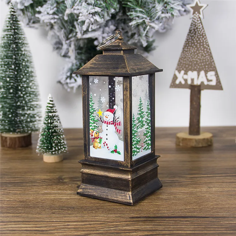 Christmas Decoration Christmas Portable Wind Lights Christmas Tree Pendants New Year Decoration For Home