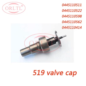 

ORLTL 519 Valve Nut Diesel Injector Control Valve Cap Head Bonnet for Bosch 0445110511 0445110522 0445110598 0445110562 04451104