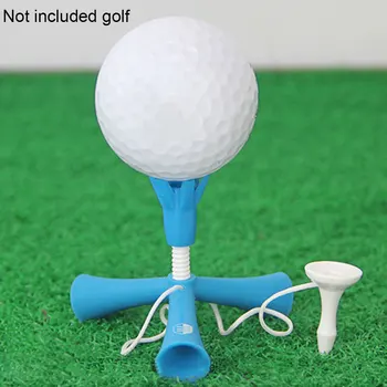 

Aids Golf Tee Adjustable Height Rotatable Tripod Anti-flying Self Standing Easy Ball Holder Outdoor Accessories Practice Sport