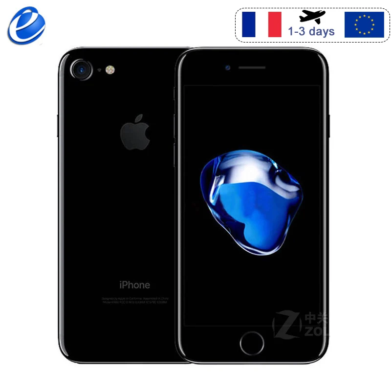 Разблокированный сотовый телефон Apple iPhone 7 сканер отпечатка пальца 4G LTE