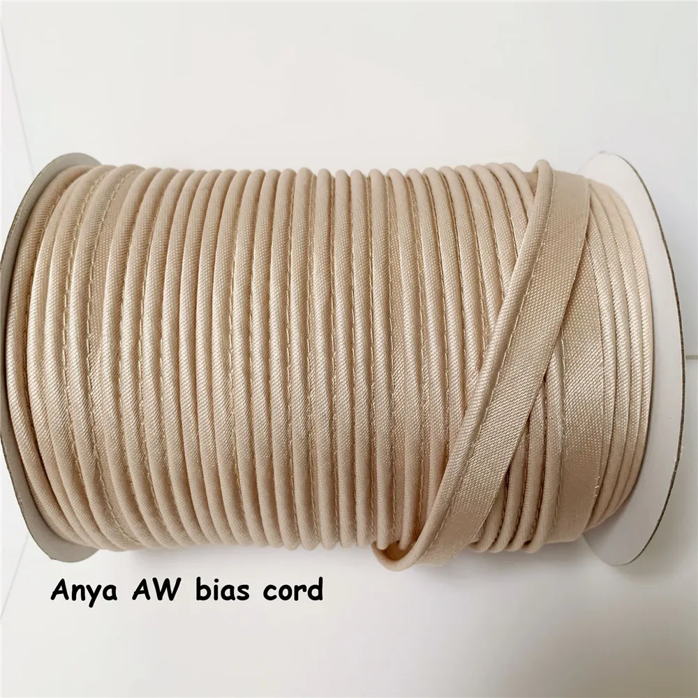 12 мм атласный шнур смещения AW бренд ручной работы для шитья и обрезки одежды DIY