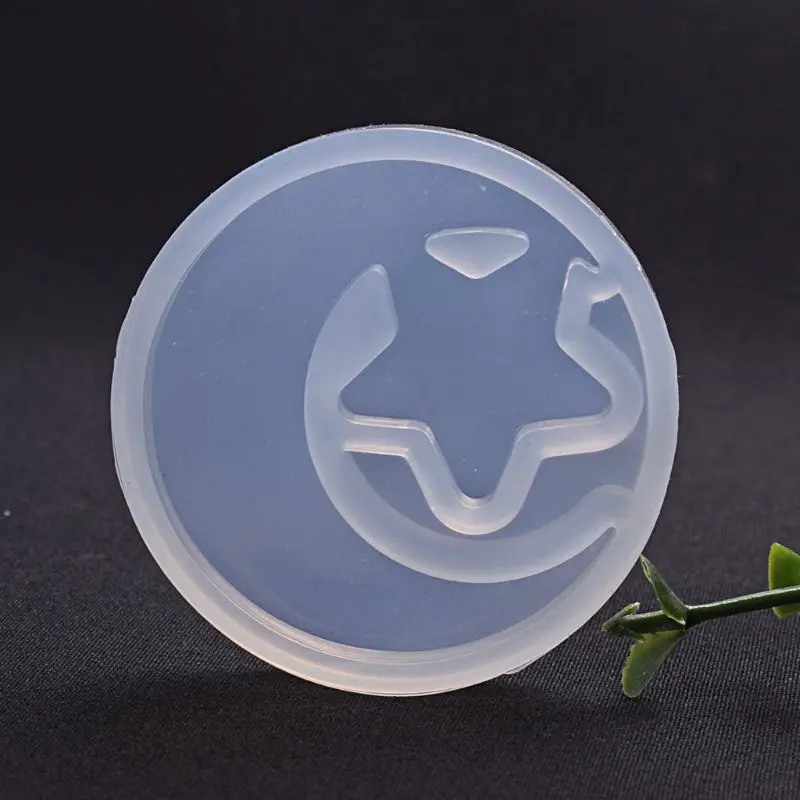 7Pcs Handmade Crying Moon Star Toy Horse Resin Pendant Mold Jewelry Making Tools 634D