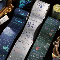 Washi – bande adhésive décorative 3m, Scrapbooking, dégradé Laser, Stickers japonais pour journal intime, bande de masquage 