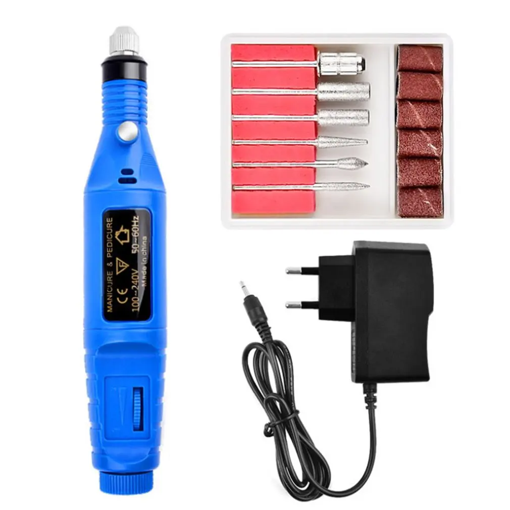 

Professional Electric Nail Drill Machine Kit Manicure Machine Pen Pedicure Nail File Nail Art Tools Kit