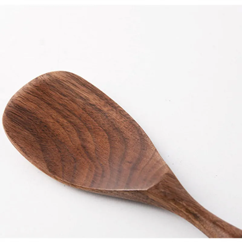 Japan Style Black Walnut Rice Scoop Home Use Non-Stick Rice Spoon Eco No Paint Natural Wood Kitchen Utensils Shovel
