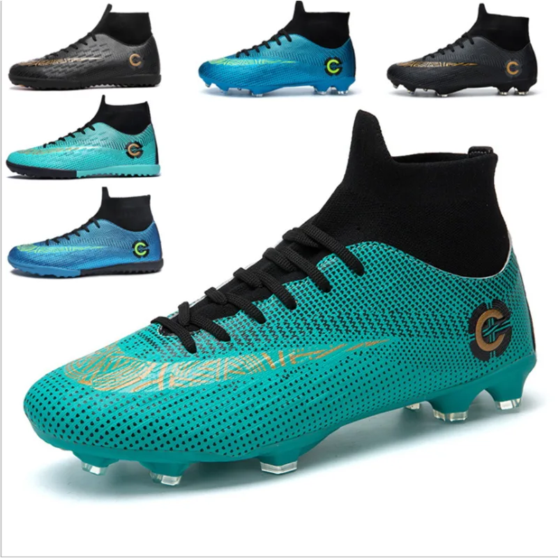 Уличная Мужская футбольная обувь для мальчиков футбольные бутсы детские