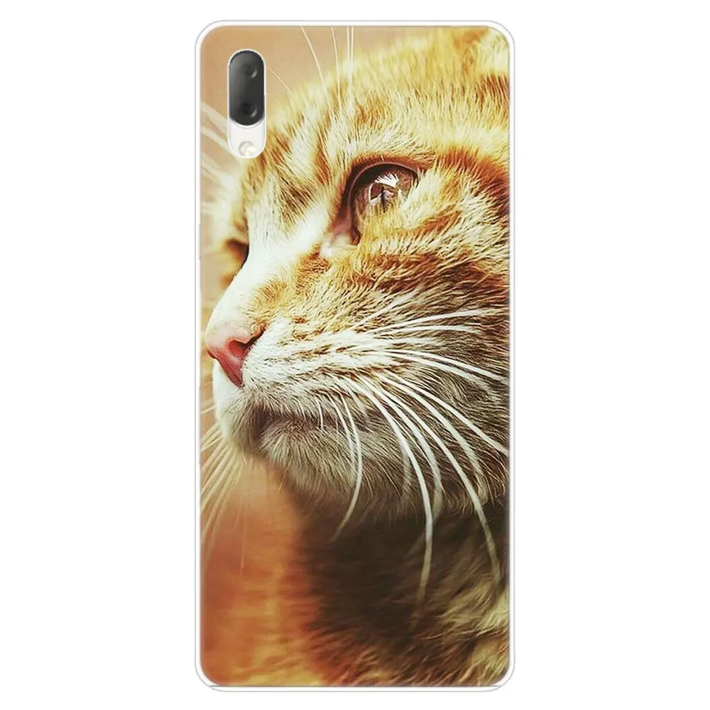 012 Лидер продаж, милые животные Кот Твердый чехол для Sony Xperia L1 L2 L3 X XA XA1 XA2 XA3 ультра 10 плюс E5 XZ XZ1 XZ2 компактный XZ3 XZ5 2 20 крышка - Цвет: 012