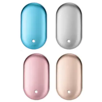 

3600mah Aluminium Alloy Electric Heater Hand Warmer Portable Economic Office Pocket USB Gift Warmer Travel Outdoors Phone Home